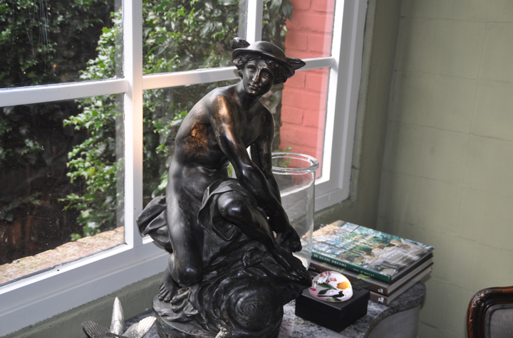 Mercurius plaster beeld 