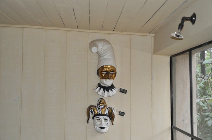 Paar venetiaanse maskers