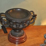 Caviar bowl caviar schaal brons 19E Caviar bowl caviar schaal brons 19E
