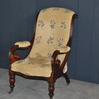 Engelse clubzetel mahonie Engelse clubzetel mahonie