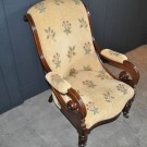 Engelse clubzetel mahonie - detail 3