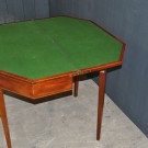 Engelse mahonie Console / kaarttafel - boven