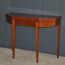 Engelse mahonie Console / kaarttafel - gesloten Engelse mahonie Console / kaarttafel - gesloten