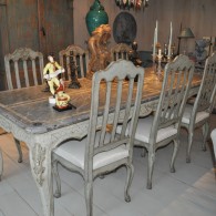 Luikse tafel 19e eeuw Louis XV Luikse tafel 19e eeuw Louis XV
