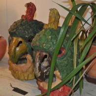 Maskers papier mache 19E Maskers papier mache 19E