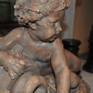 Putti in plaaster detail 3