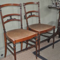 Set van 4 mahony stoeltjes Set van 4 mahony stoeltjes