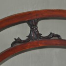 Set van 4 mahony stoeltjes: detail 1