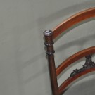 Set van 4 mahony stoeltjes: detail 3