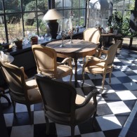 Set van 6 Louis XV armstoelen Set van 6 Louis XV armstoelen