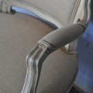 Set van 6 Louis XV armstoelen detail 2