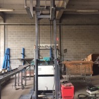 4-Way reach truck van Komatsu 4-Way reach truck van Komatsu